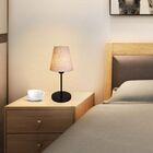 Abajur De Cabeceira Md-2005pr Cúpula Em Tecido Rústico Bege