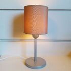 Abajur De Cabeceira Md-2010cz Cúpula Em Tecido Palha