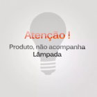 Abajur De Madeira 50cm Wengue E Algodão 399.12