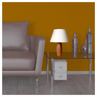 Abajur De Madeira Barril