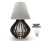 Abajur De Madeira Criado Mudo Quarto Moderno Sala Cabeceira T