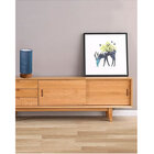 Abajur De Mesa  Linho Azul