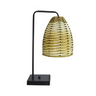 Abajur De Mesa Cúpula Junco Pinus