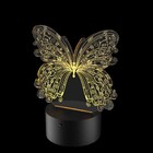 Abajur De Mesa De Led Borboleta