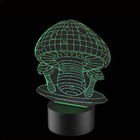 Abajur De Mesa De Led Cogumelos