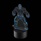 Abajur De Mesa De Led Hulk