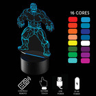 Abajur De Mesa De Led Hulk