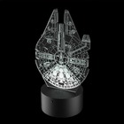 Abajur De Mesa De Led Millenium Falcon Star Wars