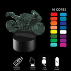 Abajur De Mesa De Led Moto Esportiva Hornet