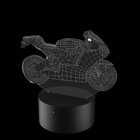 Abajur De Mesa De Led Moto Esportiva Hornet