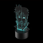 Abajur De Mesa De Led Naruto E Sasuke
