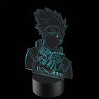 Abajur De Mesa De Led Naruto Kakashi Perfil