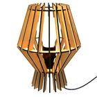 Abajur De Mesa Em Mdf