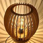 Abajur De Mesa Em Mdf