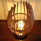 Abajur De Mesa Em Mdf