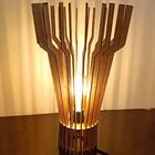 Abajur De Mesa Em Mdf