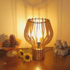 Abajur De Mesa Em Mdf