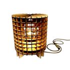 Abajur De Mesa Em Mdf - Completo