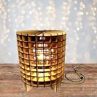 Abajur De Mesa Em Mdf - Completo