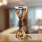 Abajur De Mesa Em Mdf - Completo