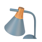 Abajur De Mesa Macaron Azul