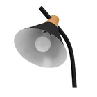 Abajur De Mesa Macaron Preto