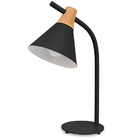 Abajur De Mesa Macaron Preto