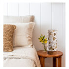 Abajur De Mesa Natural Folhas