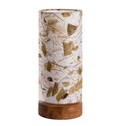 Abajur De Mesa Natural Folhas