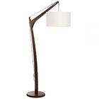 Abajur De Piso Amanda Imbuia - Madelustre