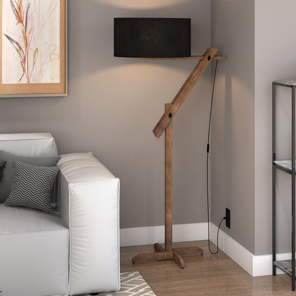 Abajur Elegance De Chão Ajustavel  Salão De Beleza E Manicure