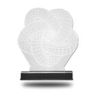 Abajur Em Acrílico Com Led Branco Octopus 3d