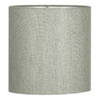 Abajur Eros Cilindrico Cinza Escuro Base Redonda New Cobre