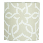 Abajur Eros Cilindrico Elos Bege Base Redonda