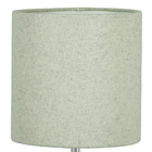 Abajur Eros Cilindrico Rustico Escuro 026 Base Quadrada