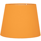 Abajur Eros Dome Laranja Base Redonda