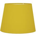 Abajur Eros Dome Mostarda Base Redonda Cobre