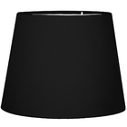 Abajur Eros Dome Preto Base Redonda