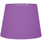 Abajur Eros Dome Roxo Base Redonda