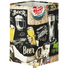 Abajur Eros Quad Bar Quadrada Dourado