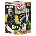 Abajur Eros Quad Touch Bar Redonda New Cobre