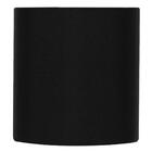 Abajur Eros Touch Cilindrico Preto Base Redonda