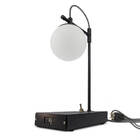 Abajur Estilo Industrial New York Soho Vidro Branco