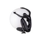 Abajur Gaya Moderno Fzr003bk Preto + Led E27 Branco Frio Star