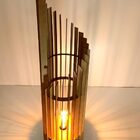 Abajur Grande De Chão Eclipse - Mdf Cru