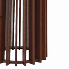 Abajur Imbuia Madeira Loures Luz Vita