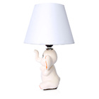 Abajur Infantil Elefante 31cm Base Ceramica E-27 Max 40w