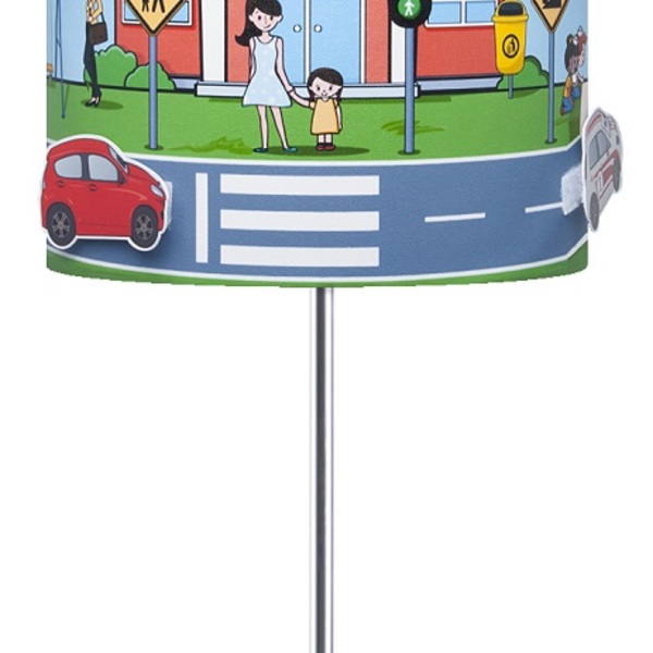 Abajur Infantil Mesa Meu Primeiro Fiat Carambola