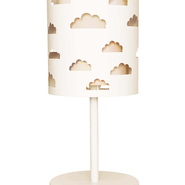 Abajur Infantil Nuvens Duplo Crú -base Br 20x41