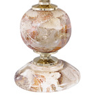 Abajur Laranja Tecido Espaço Luz